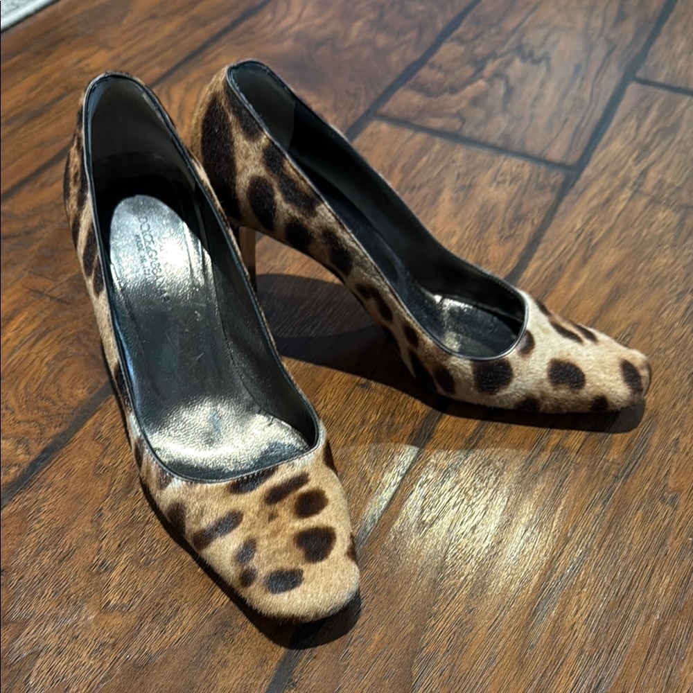 Dolce & Gabbana Chetah Print Heels